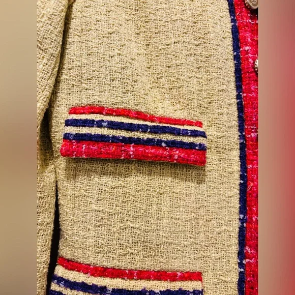 ****SOLD*** Chanel Spring 2006 Runway Yellow Tweed Jacket - Picture 8 of 12